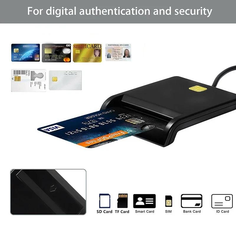 USB 2.0 Ʈ ID ī , SD ATM CAC TF  ī SIM ī , USB-CCID ISO Ŀ, Windows, ǰ